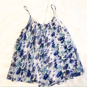 Love Culture | floral flowy swing tank top